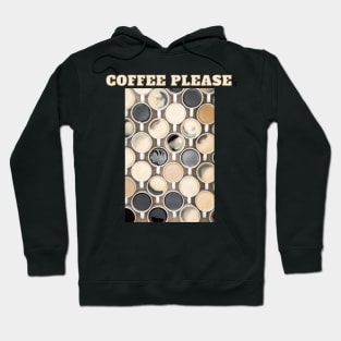 Coffee Please - Kaffee Tassen Sorten Vielfalt Hoodie